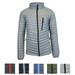 Mens Puffer Jacket with Contrast Trim