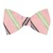 Men's Pink Silk Self Tie Bowtie Tie Yourself Bow Ties
