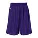 Russell Athletic B66934678 9 in. Dri-Power Tricot Mesh Shorts, Purple - 3XL