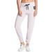 DKNY Womens Sport Terry Logo-Patch Joggers Light Purple Large