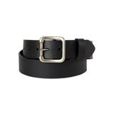 Signature by Levi Strauss & Co. Men's 40mm Center Bar Buckle Black Leather Belt