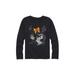 Black Cat Face - Youth Girl Long Sleeve Tee