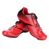 LYUMO Cycling Shoes,BOODUN 1 Pair Breathable Road Bike Anti-Skid Lock System Cycling Shoes Men Adult, Road Bike Shoes