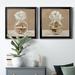 House of Hampton® Neutral Bud Vase I Neutral Bud Vase I - 2 Piece Picture Frame Set in Black | 17.5 H x 35 W x 1.5 D in | Wayfair