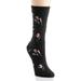 Women's Ralph Lauren 79022 Tossed Bear Trouser Sock