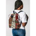 Farie Cotton Exterior Print Unisex Women's and Men's Fashion Backpack