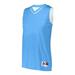 Women's Reversible Two Color Jersey - Color - Columbia Blue/ White - Size - S