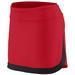 Augusta Ladies Action Color Block Skort 2410 Red/White S