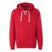 Adult Sport Lace Hooded Sweatshirt - RED - XS