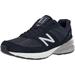 New Balance M990NV5: Men's 990NV5 Navy/Silver Sneaker (13 4E US Men, Grey/Castlerock)