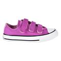 Converse Chuck Taylor All Star 3V OX Big Kid's Shoes Hyper Magenta/Light Orchid 660000f