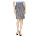 Anne Klein Womens Tween Textured Pencil Skirt