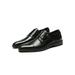 UKAP Men's Dress Shoes Classical Leather Dual Buckle Solid Color Loafers for Formal Occasion and Leisure Time