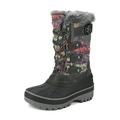 Dream Pairs Kids Boys & Girls Snow Boots Insulated Waterproof Winter Snow Boots Kriver-1 Grey/Multi Size 4