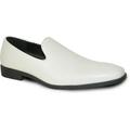 VANGELO Men Dress Shoe VALLO-3 Loafer Formal Tuxedo for Prom & Wedding Ivory Mattet 10.5M