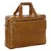 Piel Leather Slim Top-Zip Briefcase