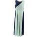 Du Jour Slvless Color-Blocked Knit Maxi Dress NEW A366298