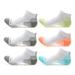 MIRMARU High Performance 6 Pairs Low Cut Athletic Running Cushion Sports Socks for Men & Women