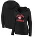 Atlanta Hawks Fanatics Branded Women's Overtime V-Neck Pullover Hoodie - Black