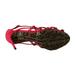 Dolce & Gabbana Shoes Stilettos Red Suede Strap Sandals