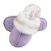 Jessica Simpson Girls Cute and Cozy Plush Slip on House Slippers With Memory Foam