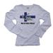 Finland Olympic - Water Polo - Flag - Silhouette Women's Long Sleeve Grey T-Shirt