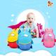 Girls Boys Cute Cartoon School Bag Kids Airplane Cartoon Eggshell Backpack Washable Waterproof Preschool Backpacks