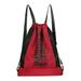 Miarhb Practical Drawstring Bag Shoulder Bag Unisex Drawstring Backpack Lightweight Sports Bag