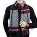 Mens Winter Cashmere Scarf -Thick Warm Soft Scarves style 1