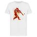 Watercolor Red Player Tee Men's -Image by Shutterstock