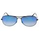 Ray Ban RB 3362 002/40 Cockpit - Black/Blue Gradient Flash by Ray Ban for Unisex - 59-14-135 mm Sunglasses