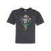 Inktastic Funny Christmas I'm the Sweet Elf with Shoes and Hat Tween Short Sleeve T-Shirt Unisex Retro Heather Black M