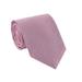 YSL Mens Stripe Geometrical Silk Necktie Pink