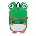 Chinatera Kids Animal Print Backpack Children Anti-lost Rope Nylon School Bag (Green)