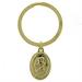 Unisex Gold Brass Key Ring with No Stone in No Stone