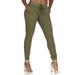 Cover Girl Plus Size Pull On Camo Solid Drawstring Jogger Jeans Pants