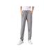 Women Comfy Casual High Waist Sweatpants,Athletic Workout Jersey Jogger Lounge Trousers with Pocket,Active Basic Drawstring Sports Pants Yoga Pants,Relaxed Fit Elastic Waist Cargo Tapered Pants,Gray