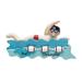 The Holiday Aisle® Swim Hanging Figurine Ornament Plastic in Blue/White | 2.75 H x 5 W x 0.5 D in | Wayfair 6BD81E0B06B543508B056D38BFF58E02