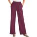 Woman Within Women's Plus Size 7-Day Knit Wide Leg Pant