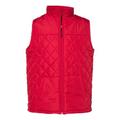 Badger Quilted Vest 7660 Red XL