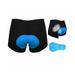 Shorts Underwear Pants With Sponge Gel 3D Padded Unisex Cycling Bicycle Bike Pants with Gel Pad