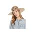 Filippo Catarzi Women's Open Weave MacramÃ© Straw Floppy Sun Hat Band Natural $78