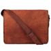 Rustic Town 11 inch (Small) Vintage Crossbody Genuine Leather iPad Messenger Bag (For 10.5 inch iPad Pro)