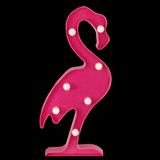 Northlight Seasonal 11.75" Flamingo LED Marquee Wall Sign in Pink | 11.75 H x 6 W x 1.25 D in | Wayfair 33377722