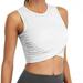 Egmy Women Workout tops for Women Cropped Tank tops Dance tops Sport Yoga Shirts