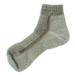 Thorlo Mens Heathered Hiker Quarter Socks Brown M