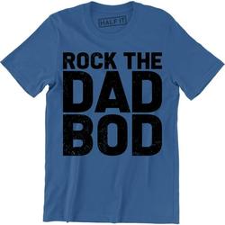 Rock The Dad Bod Top Daddy Love Music Husband Fathers Day Men's T-Shirt