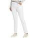 Heartsoul Break On Through Scrubs Pant For Women Mid Rise Tapered Leg Drawstring HS185P, XL Petite, White