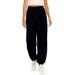 8. Niuer Womens Loose Yoga Pants Pockets Wide Leg Comfy Elastic Waist Baggy Straight Lounge Running Workout Tracksuit Pants Trousers Dark Blue M