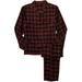 Men's 2-Piece Plaid Flannel Pajamas